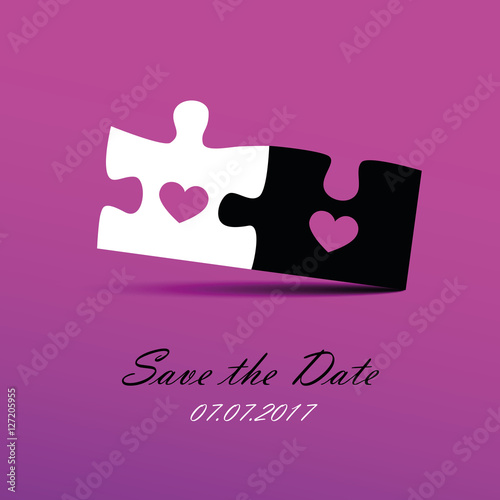 save the date puzzle