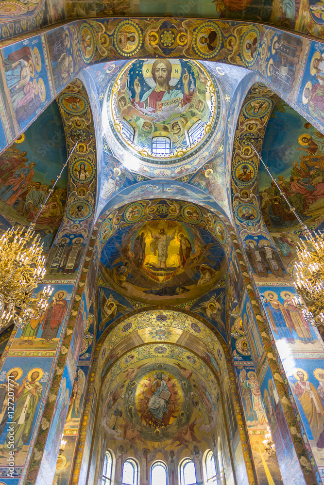 Fresco in the Church of the Savior