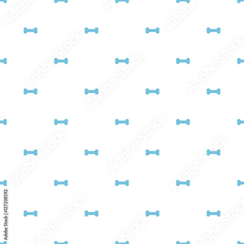 Seamless bones pattern background vector