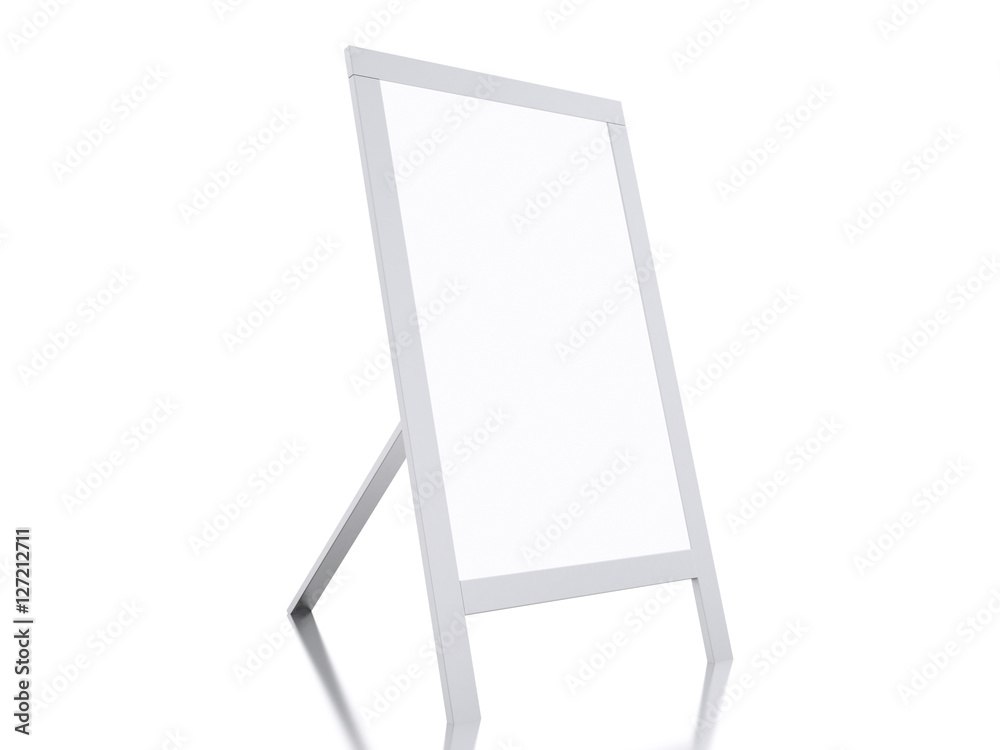 3d Street banner mock up. 3d Street banner mock up.