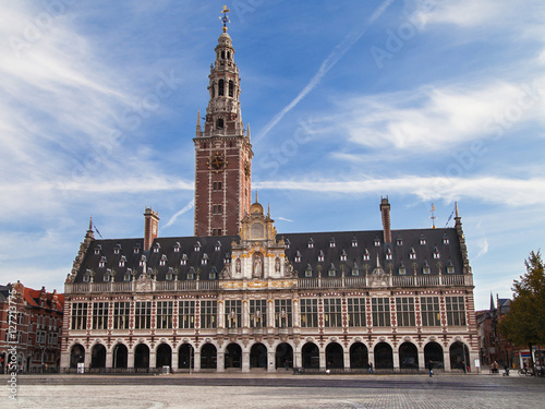 Obraz na płótnie University Library of Leuven w salonie