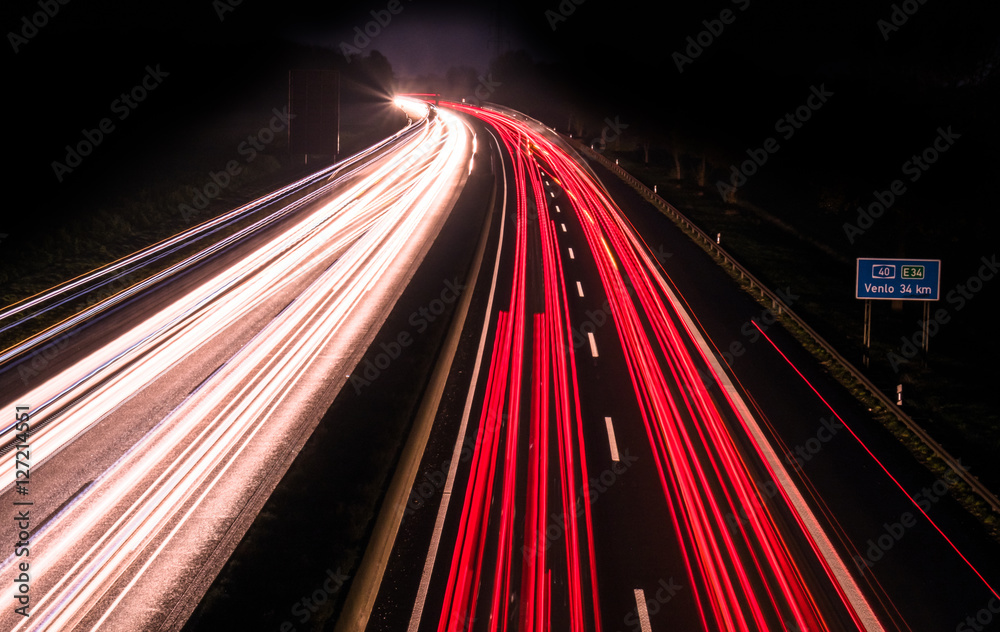 Motorwaylong time exposure