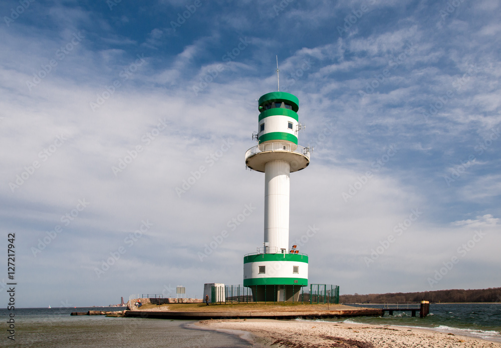 Obraz premium Leuchtturm in der Kieler Förde