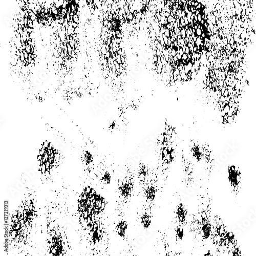 Abstract black sponge stains texture. Design for your brushes and grunge effects.