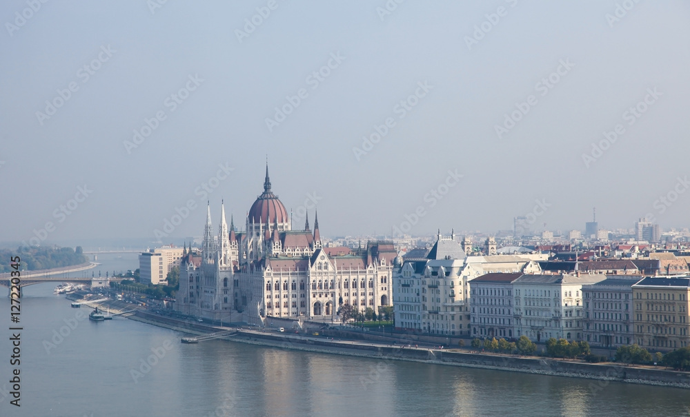 Hungary, Budapest, Hungarian Parliament Building
