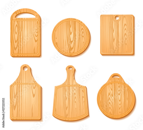 Cutting Board Icon Set