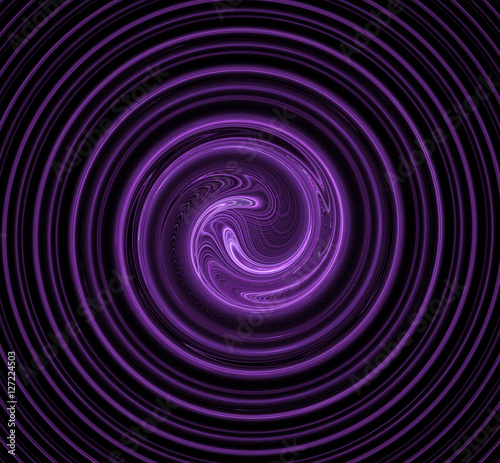 Spiral abstract fractal image. Wallpaper. Creative digital artwork