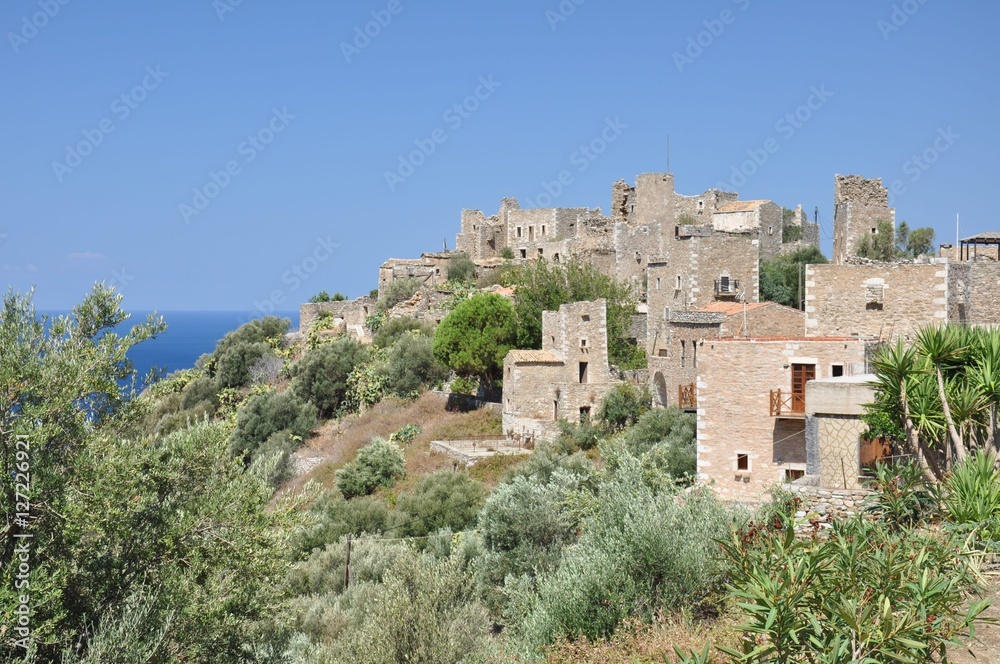 Vatheia - a stone-tower settlement on the Mani Peninsula