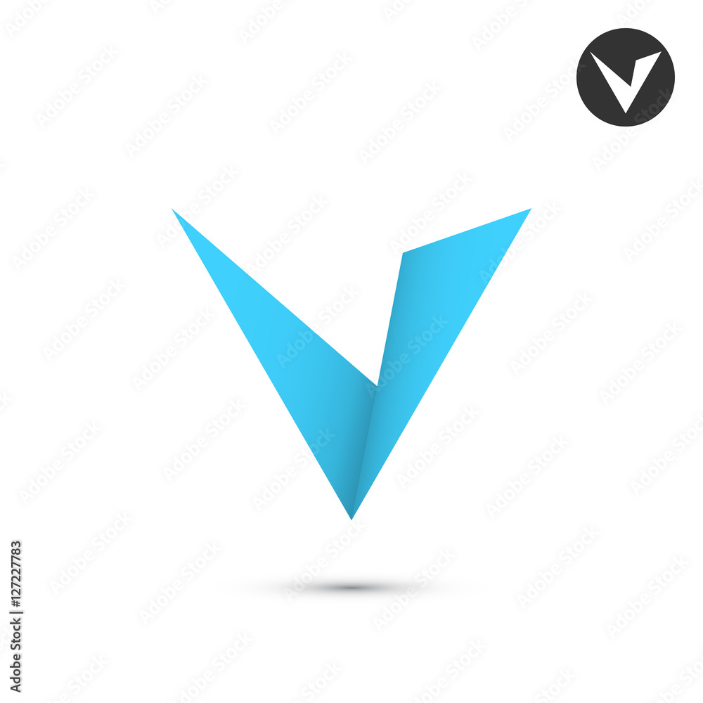 V letter icon V letter icon