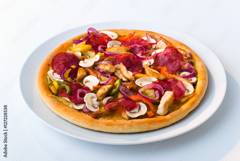 Pizza salami Pizza salami