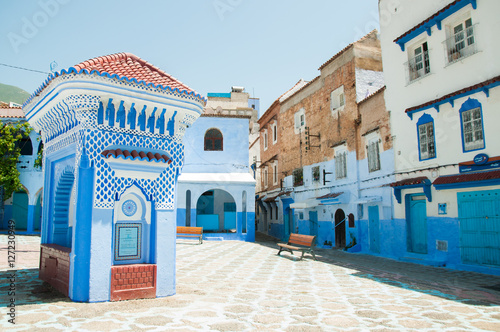 Chefchaouen is a city in the Rif Mountains of northwest Morocco. It’s known for the striking, variously hued blue-washed buildings of its old town. 