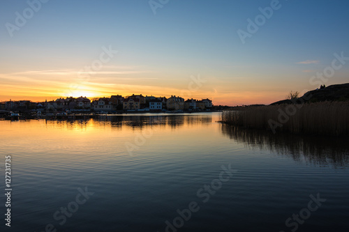 Fototapeta Naklejka Na Ścianę i Meble -  Sunset in archipelago