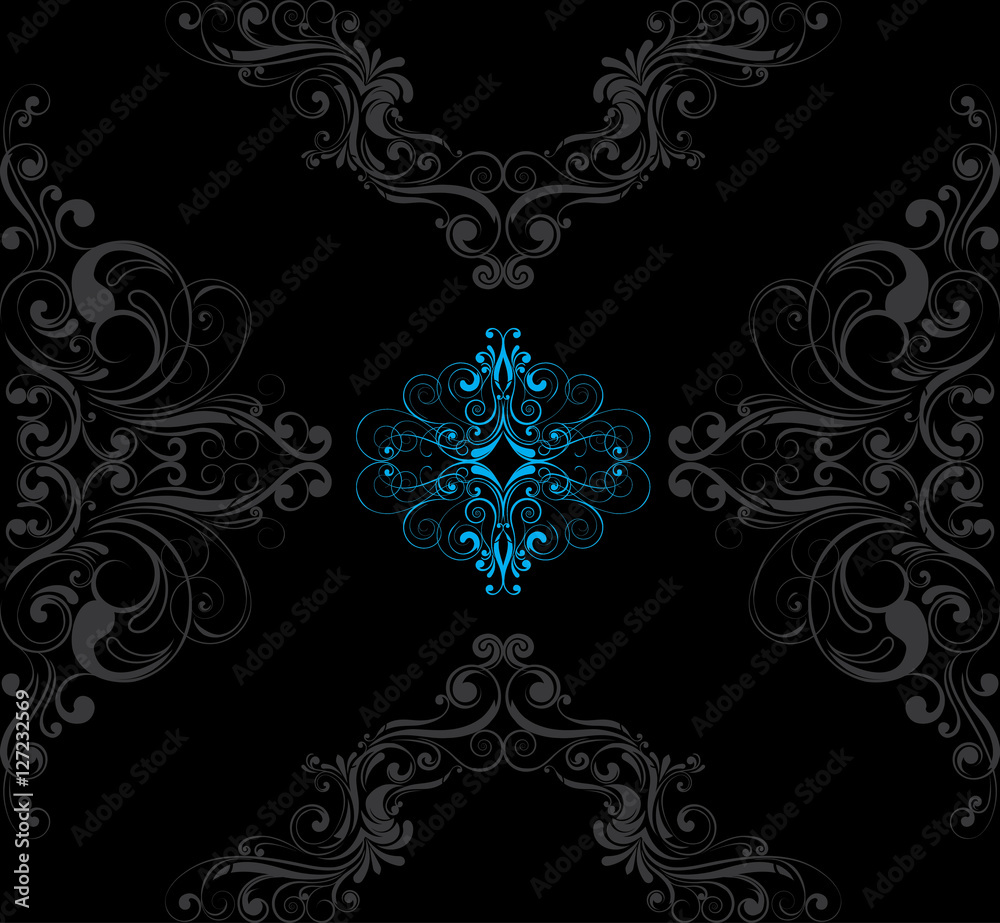 Black pattern background Black pattern background