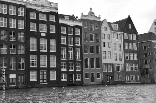 Amsterdam Houses on the water
