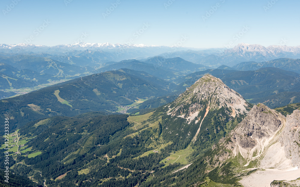 Ausblick/Panorama vom Dachstein