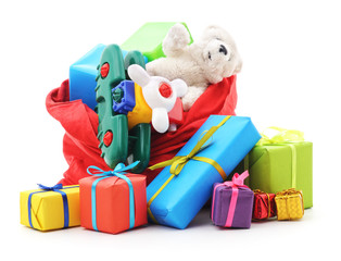 Gifts in the bag.