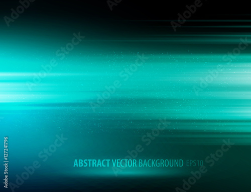 vector abstract horizontal energy design against dark background