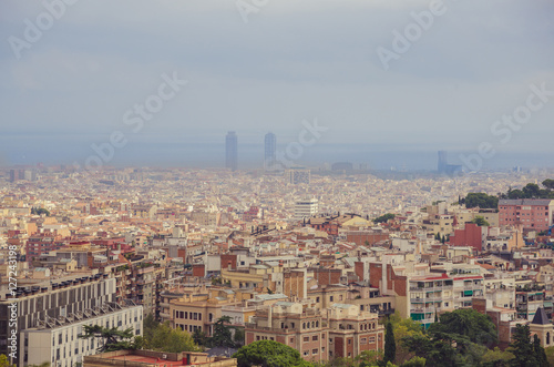 View of Barcelona city © Olivia