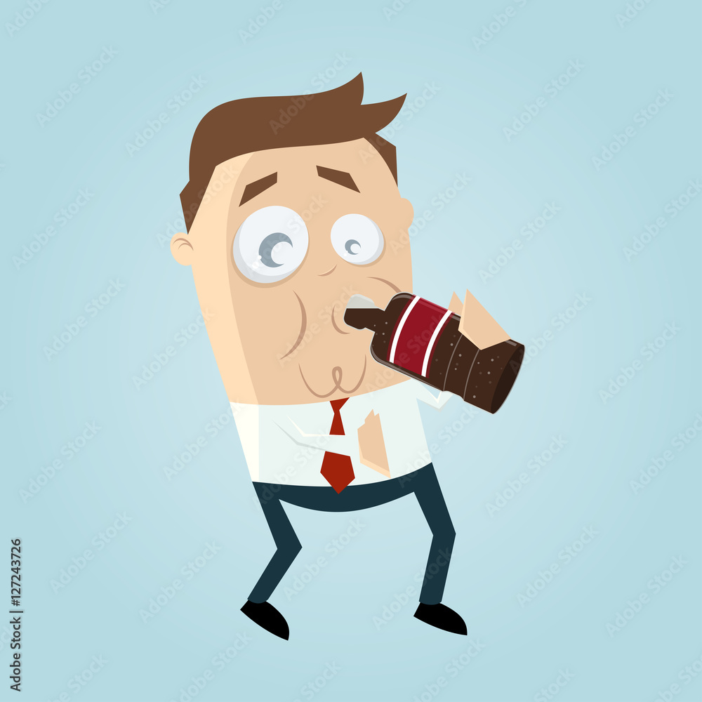 clipart of a man drinking cola clipart of a man drinking cola
