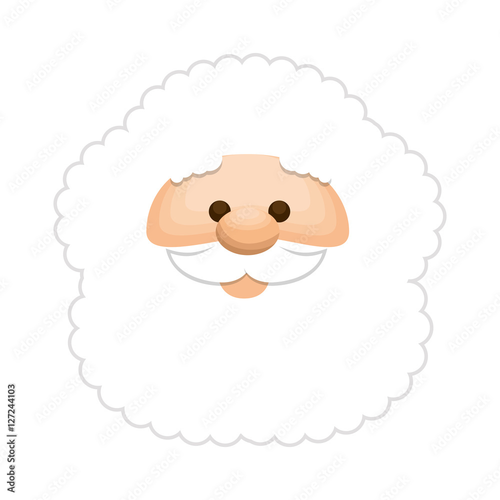 santa claus character kawaii style vector illustration design santa claus character kawaii style vector illustration design