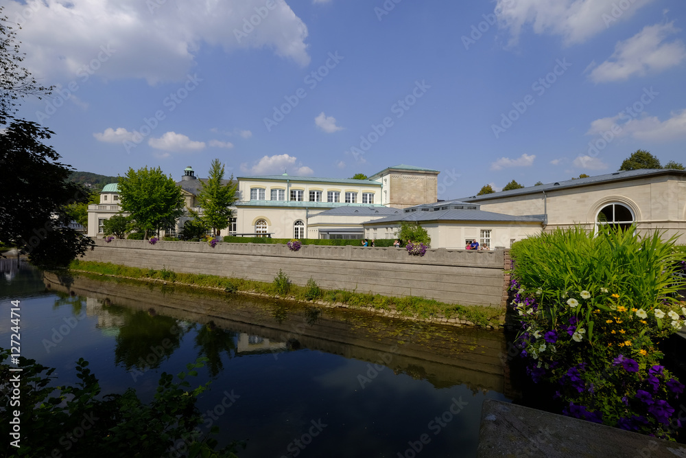 Stadtansicht und Kurpark des Staatsbades Bad Kissingen, Unterfranken, Bayern, Deutschland Stadtansicht und Kurpark des Staatsbades Bad Kissingen, Unterfranken, Bayern, Deutschland