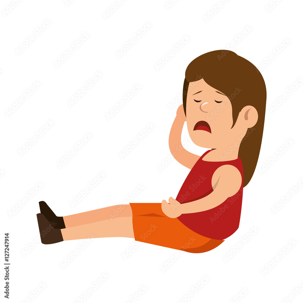 woman character isolated icon vector illustration design woman character isolated icon vector illustration design