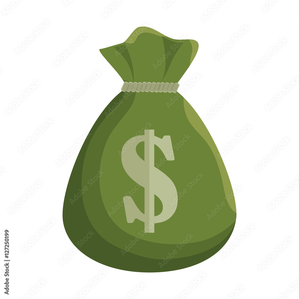 money bag isolated icon vector illustration design money bag isolated icon vector illustration design