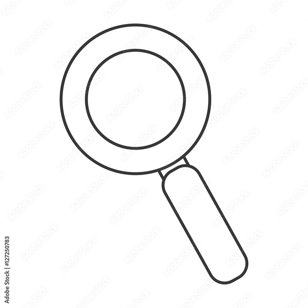 search magnifying glass isolated icon vector illustration design search magnifying glass isolated icon vector illustration design