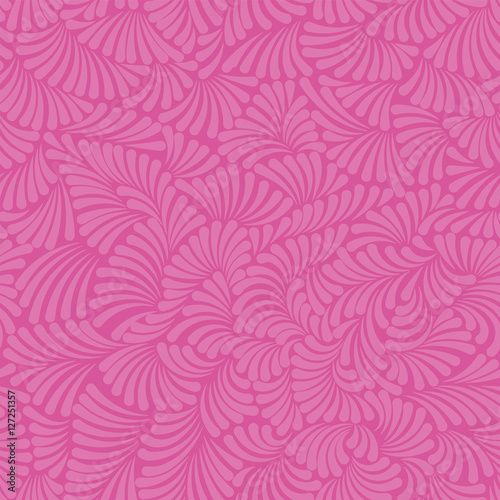 Simple and beautiful seamless pattern for design , pink wallpaper with swirls