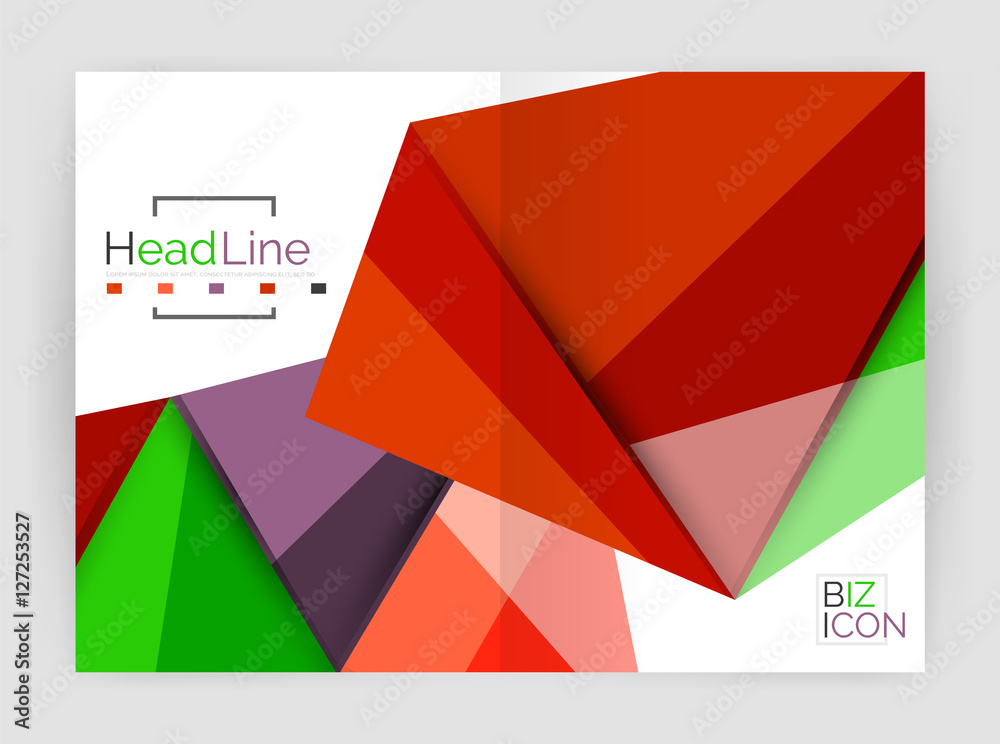 Low poly triangle business background Low poly triangle business background