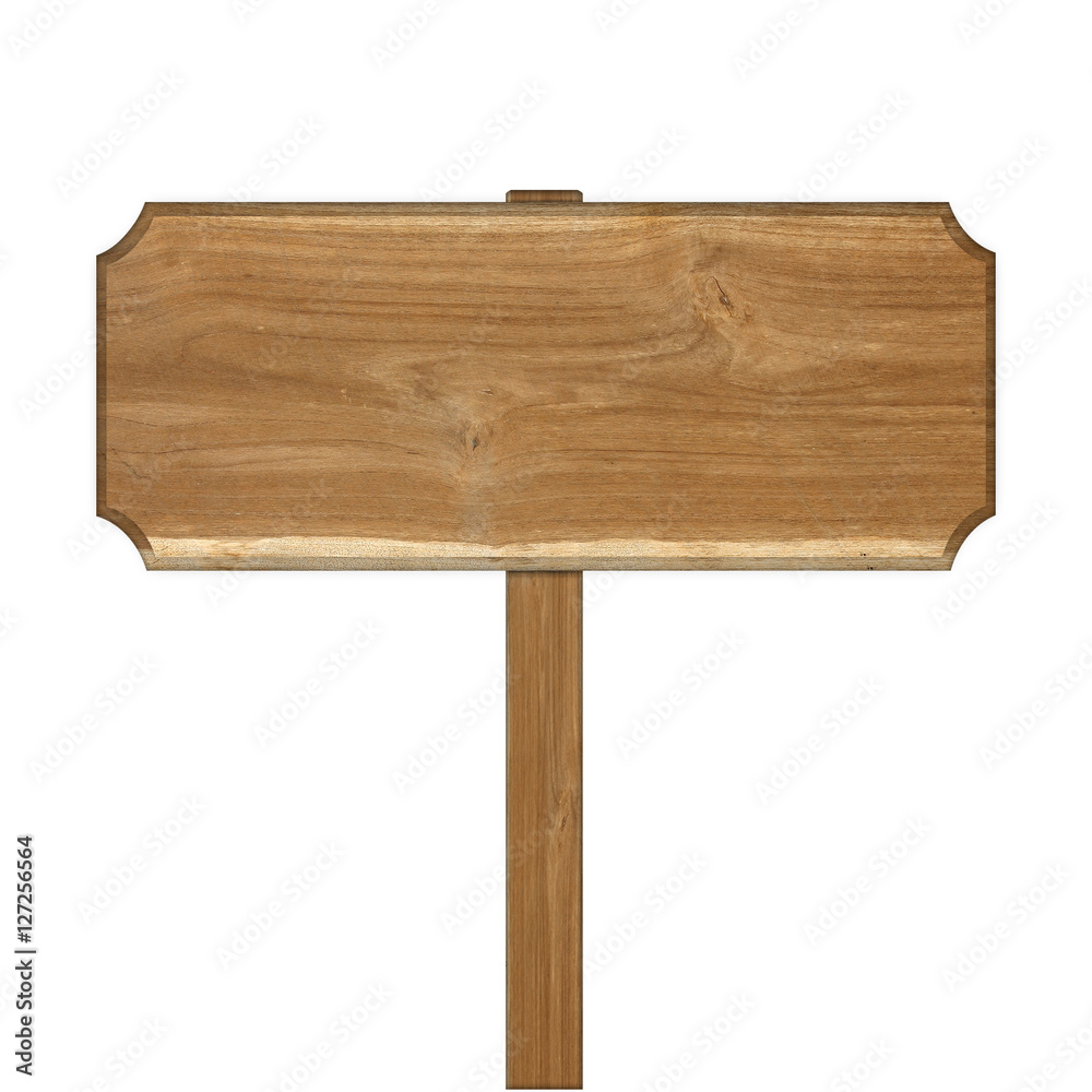 wooden sign on white background with clipping path wooden sign on white background with clipping path