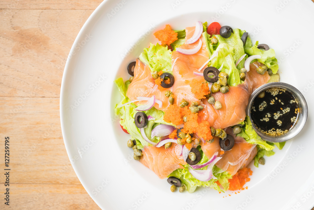 Salmon salad Salmon salad