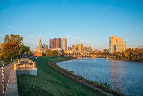 View of downtown Columbus Ohio