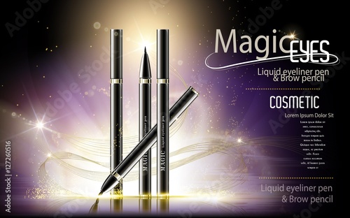 Eyeliner pen ads