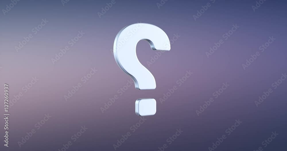 Animated Question Mark Silver 3d Icon Loop Modules for edit with alpha matte
Animated Question Mark Silver 3d Icon Loop Modules for edit with alpha matte