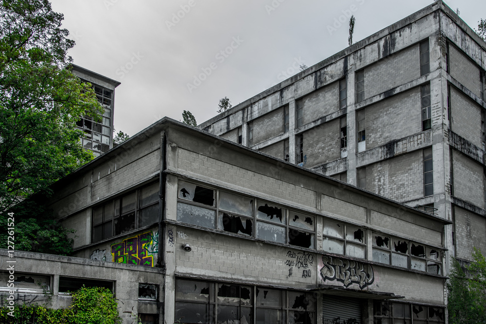 Obraz premium Usine désaffectée