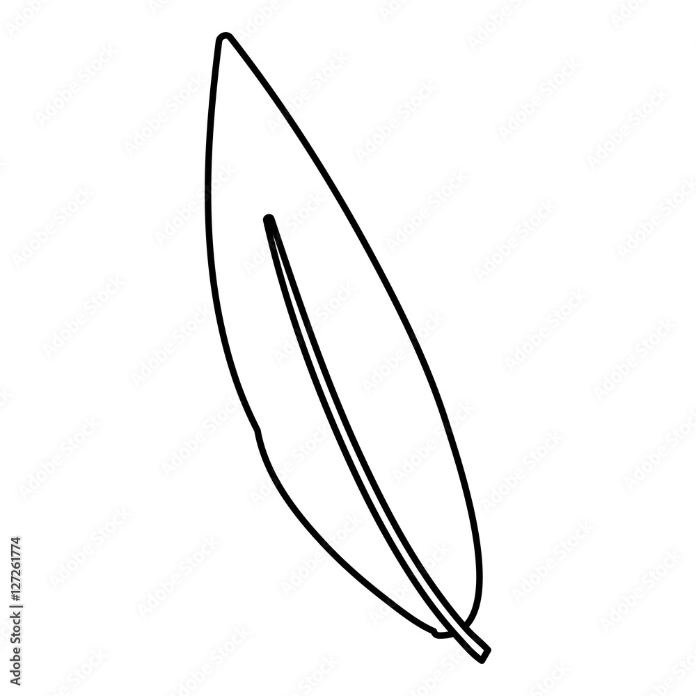Leaf icon. Decoration rustic garden floral nature plant and spring theme. Isolated design. Vector illustration Leaf icon. Decoration rustic garden floral nature plant and spring theme. Isolated design. Vector illustration