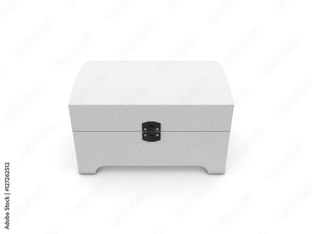 jewel box isolated on white background 3D rendering jewel box isolated on white background 3D rendering