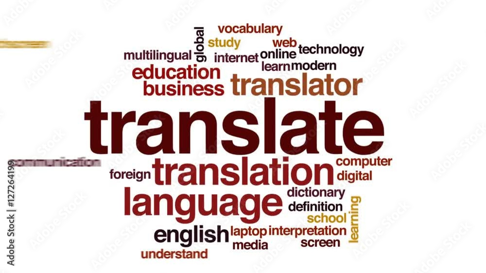 Translate animated word cloud. Translate animated word cloud.