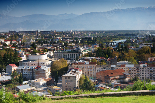 View to Kutaisi Town at Georgia 