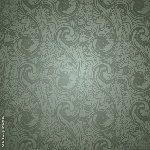 Seamless wallpaper floral pattern