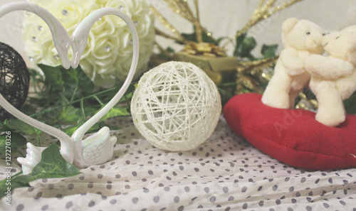 beautiful ball of white thread