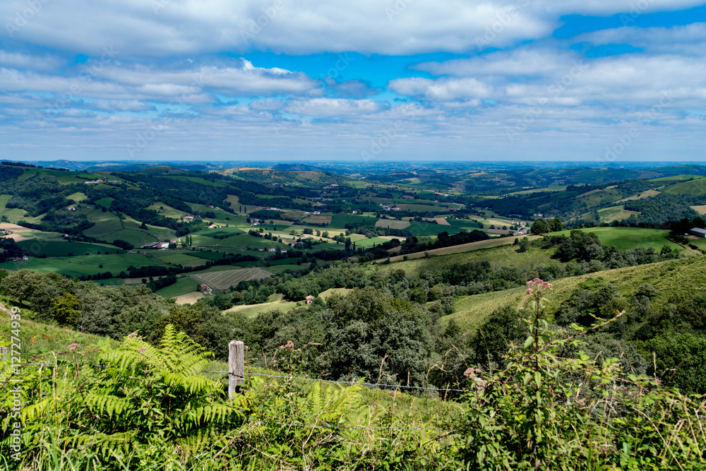 Obraz premium Vallée des Pyrénées