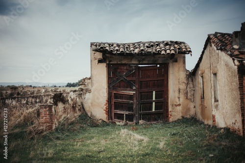 Old house deteriorated