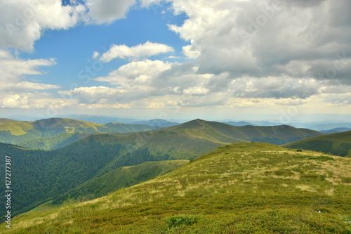 Fototapeta Naklejka Na Ścianę i Meble -  beautiful views of the mountains