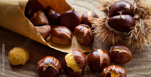 Roasted Chestnuts for Christmas photo