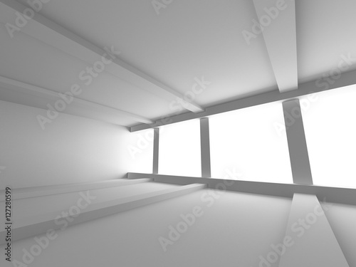 Wallpaper Mural Abstract Architecture Design White Modern Background Torontodigital.ca