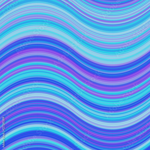 Blue colored abstract wave background design