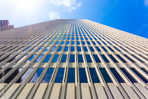 Photography One Embarcadero Building Facade Low Angle Sky