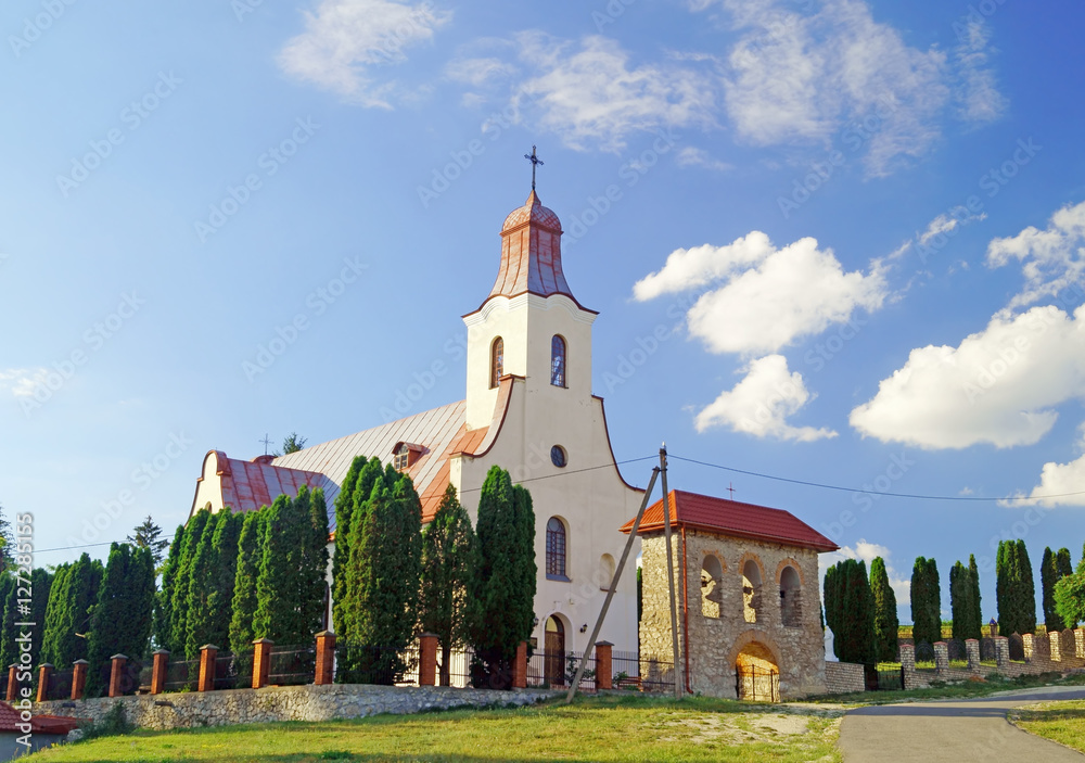 Catholic church in village Polupanivka